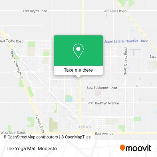 The Yoga Mat map