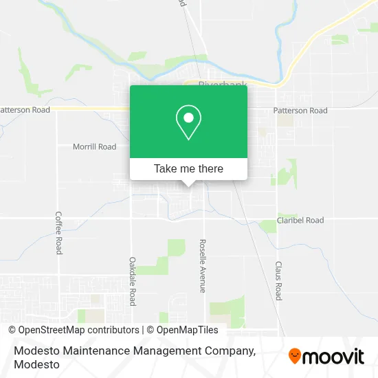 Modesto Maintenance Management Company map