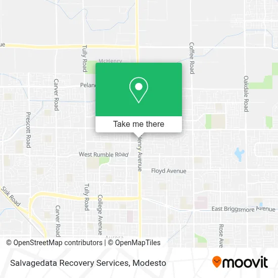 Salvagedata Recovery Services map