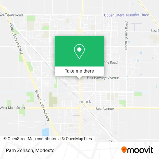 Pam Zensen map