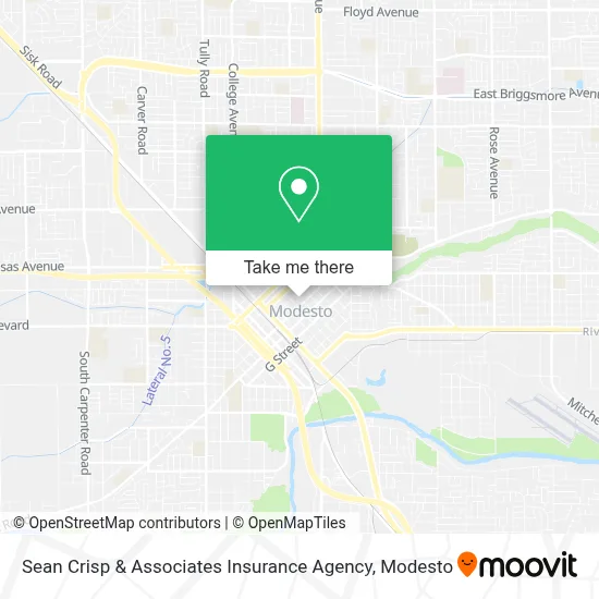 Sean Crisp & Associates Insurance Agency map