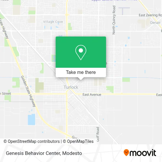 Genesis Behavior Center map