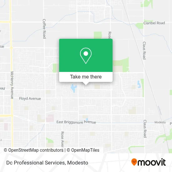 Dc Professional Services map