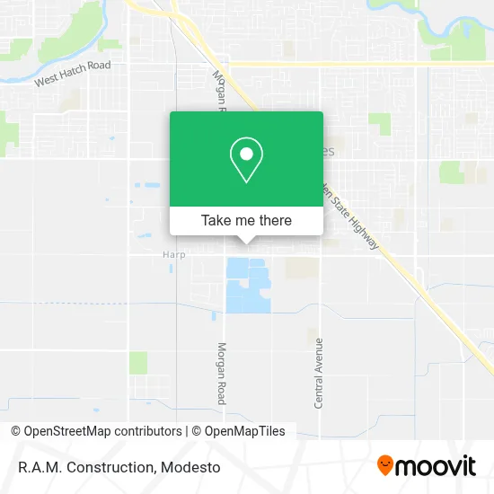 R.A.M. Construction map