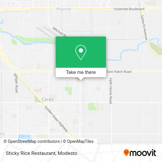 Sticky Rice Restaurant map