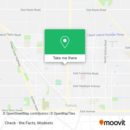 Check - the Facts map