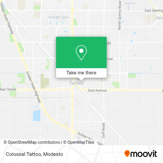 Colossal Tattoo map