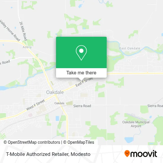 T-Mobile Authorized Retailer map