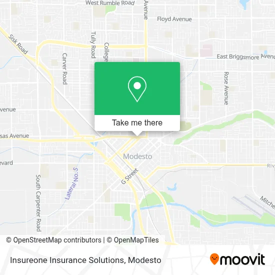 Insureone Insurance Solutions map