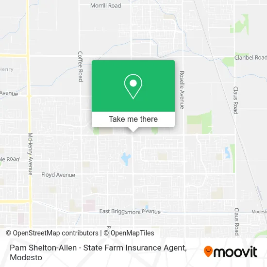 Pam Shelton-Allen - State Farm Insurance Agent map