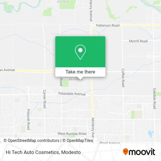 Hi Tech Auto Cosmetics map