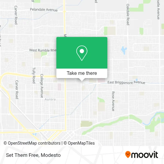 Set Them Free map