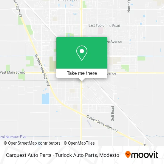 Carquest Auto Parts - Turlock Auto Parts map