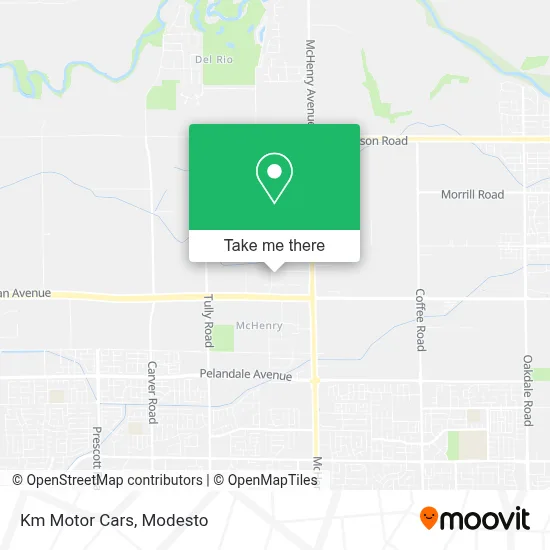 Km Motor Cars map