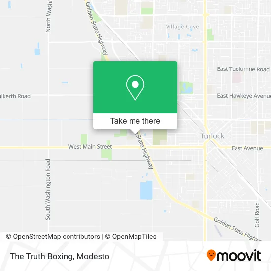 The Truth Boxing map