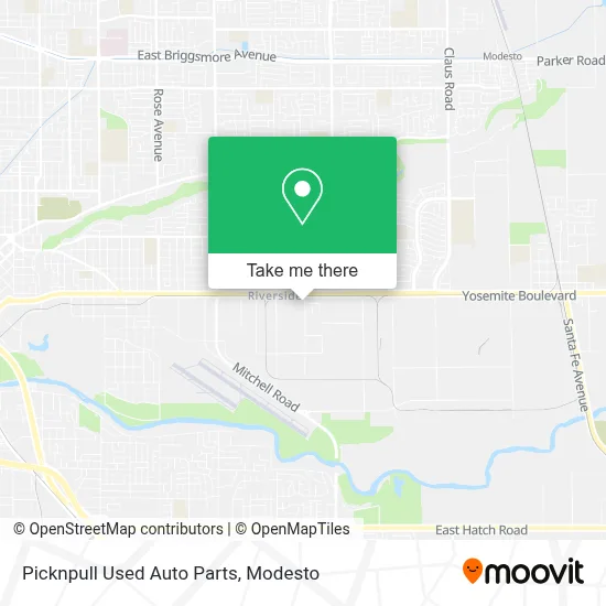 Picknpull Used Auto Parts map