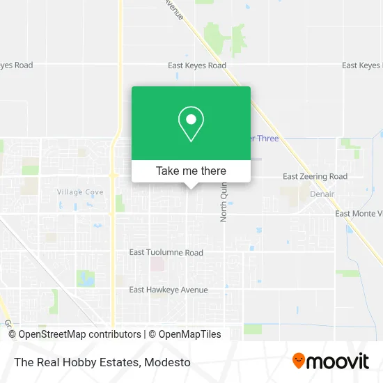 The Real Hobby Estates map