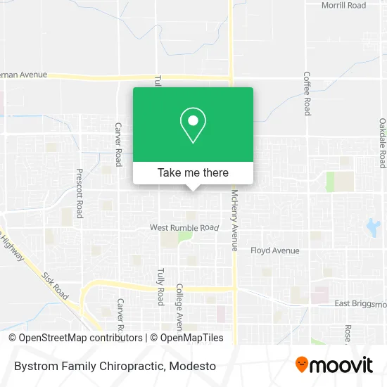 Bystrom Family Chiropractic map