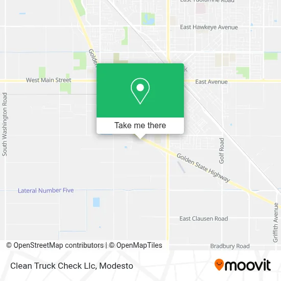 Clean Truck Check Llc map