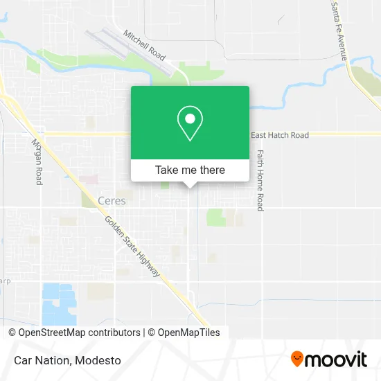 Car Nation map