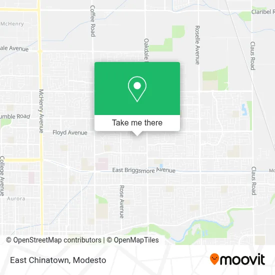 East Chinatown map