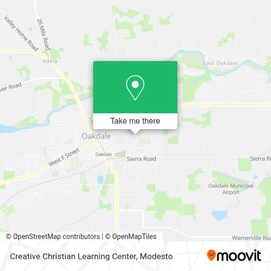 Creative Christian Learning Center map