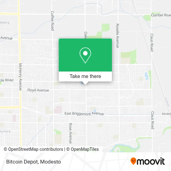Bitcoin Depot map