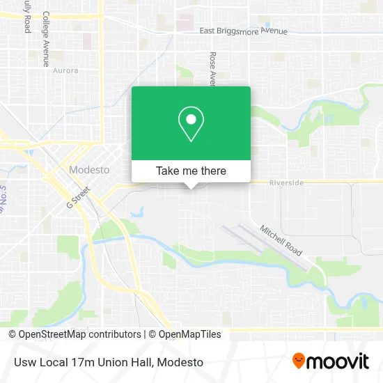 Usw Local 17m Union Hall map