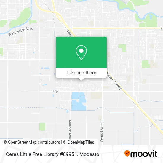 Ceres Little Free Library #89951 map
