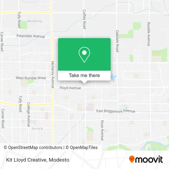Kit Lloyd Creative map