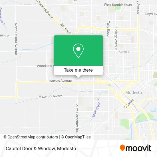 Capitol Door & Window map