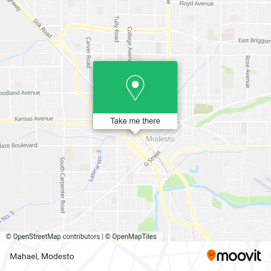 Mahael map