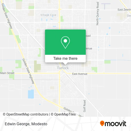 Edwin George map