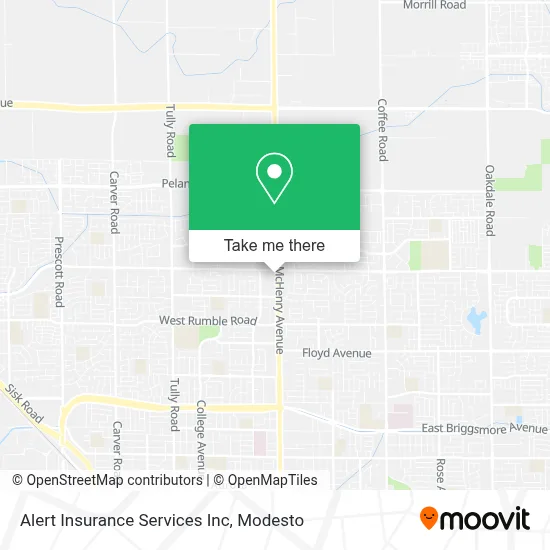 Alert Insurance Services Inc map