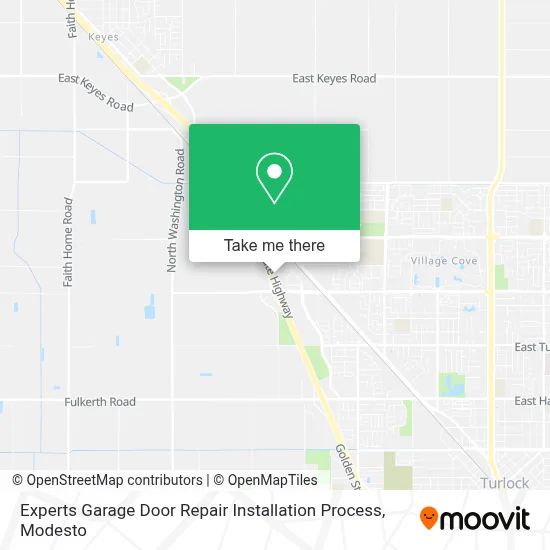 Experts Garage Door Repair Installation Process map
