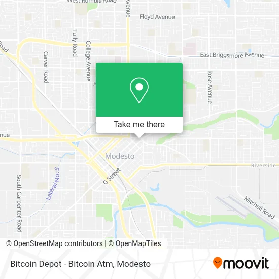 Bitcoin Depot - Bitcoin Atm map