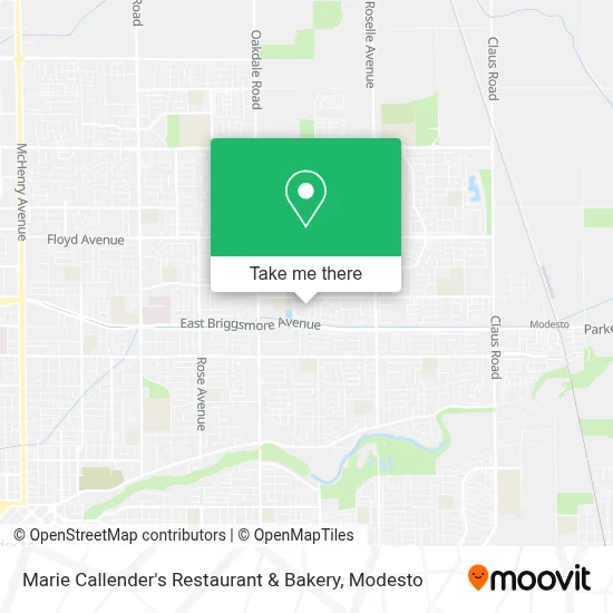Marie Callender's Restaurant & Bakery map