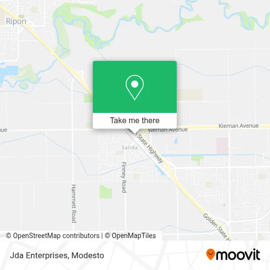 Jda Enterprises map