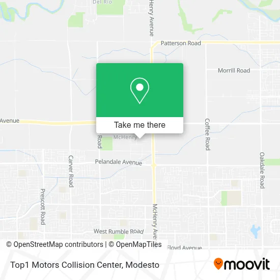 Top1 Motors Collision Center map