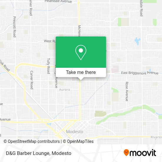 D&G Barber Lounge map