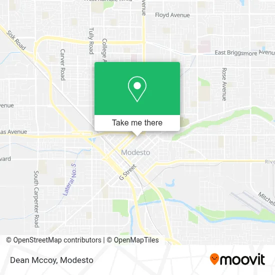 Dean Mccoy map