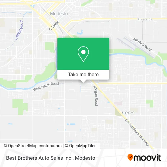 Best Brothers Auto Sales Inc. map