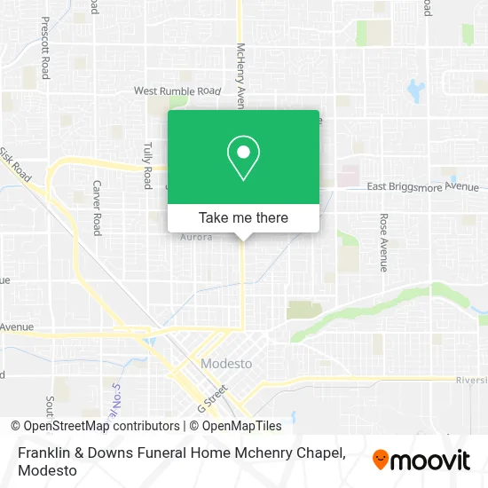 Franklin & Downs Funeral Home Mchenry Chapel map
