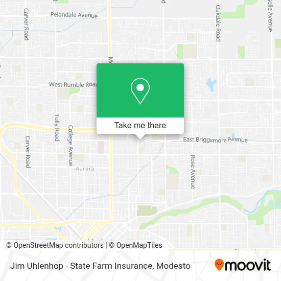 Jim Uhlenhop - State Farm Insurance map
