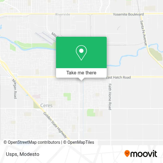 Usps map