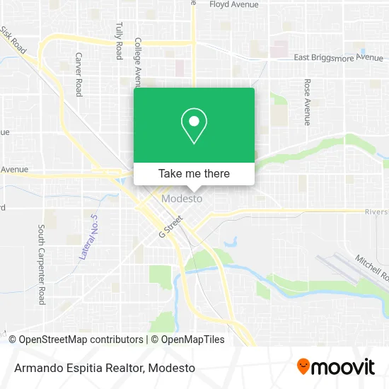 Armando Espitia Realtor map