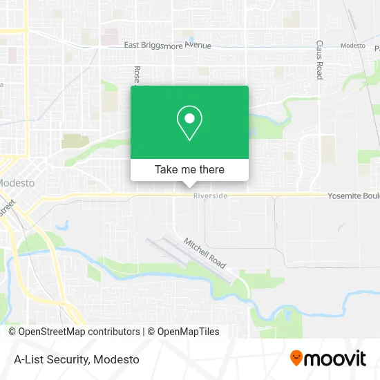 A-List Security map