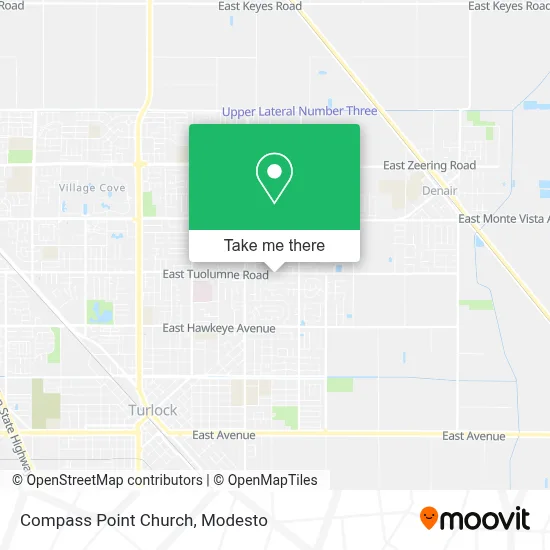 Compass Point Church map