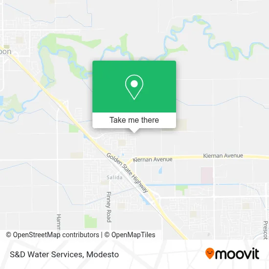 S&D Water Services map
