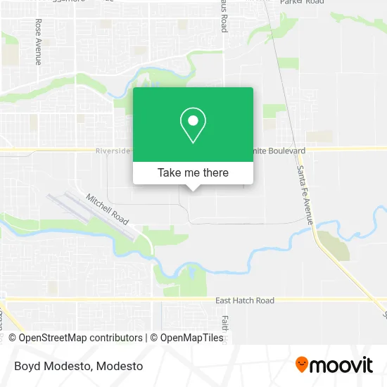 Boyd Modesto map